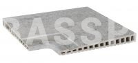 Рукохват угол Exagres Opera Silver 330х330х17-30 мм R12/C