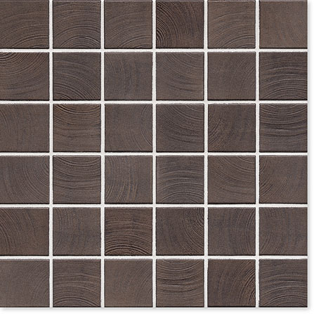 Керамическая мозаика Jasba Senja Pure Secura 50x50x6,5 мм, цвет wenge