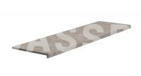 Монолитная ступень KERASTEP STONE 551 Pearl кантиковая 1200*330, R9