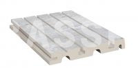Решетка перелива Exagres Opera  Silver 245х245х30 мм R12/C