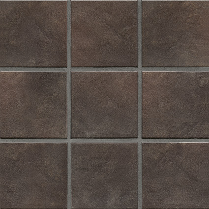 Керамическая мозаика Jasba Village Secura 102x102x6,5 мм, цвет wenge