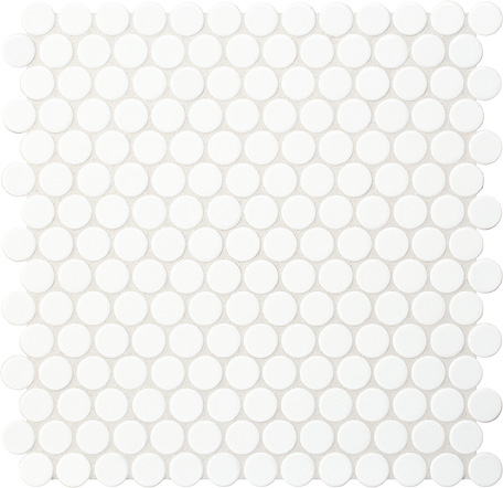 Керамическая мозаика Agrob Buchtal Loop 22,3x6,5 мм, цвет arctic white glossy