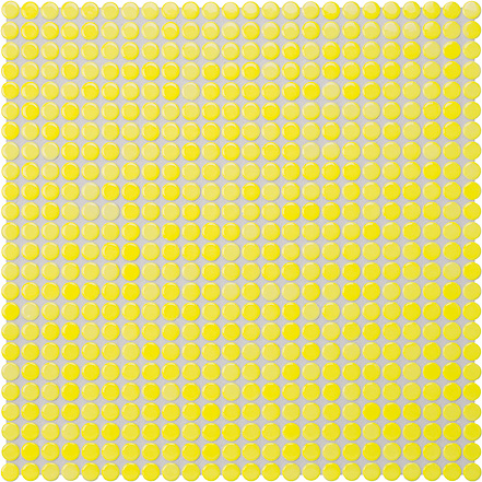 Керамическая мозаика Agrob Buchtal Loop 12x6,5 мм, цвет lemon yellow glossy
