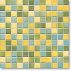 Керамическая мозаика Agrob Buchtal Plural Non-slip 23x23x6,5 мм, цвет Farbraum kraftvall