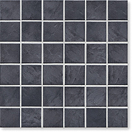Керамическая мозаика Jasba Village Secura 50x50x6,5 мм, цвет slate-coloured