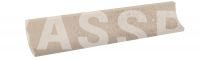 Плинтус радиальный Exagres ESSENZA 561 Creta 665х77 мм R9