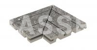 Решетка угол (из 2-х частей) Exagres Opera Iron 245х330х30 мм R12/C