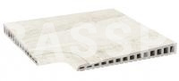 Рукохват угол KERASTEP MARBLE 406 Siena  330х330х17-30 мм R11/C