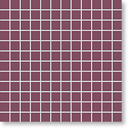 Керамическая мозаика Agrob Buchtal Plural 24x24x6,5 мм, цвет strong-purple