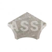 Планка радиальная внутр. угол KERASTEP MARBLE 431 Arian 50х50 мм R9