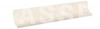 Плинтус радиальный Exagres Bedford White 665х77 мм R9