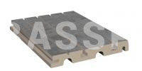 Решетка перелива Exagres Opera Iron 245х245х30 мм R12/C
