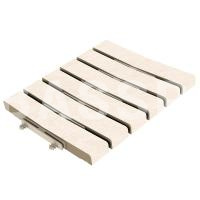 Решетка перелива Exagres Bedford White 245х245х30, R12/C