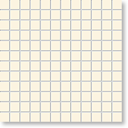 Керамическая мозаика Agrob Buchtal Plural 24x24x6,5 мм, цвет intensive-pearl matt