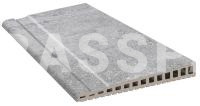 Рукохват Exagres Opera Silver 665x280x17-30мм, R12/C
