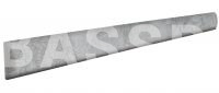 Планка радиальная KERASTEP URBAN 371 Silver 330х30 мм r30 R9
