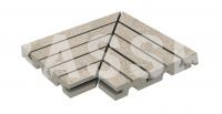 Решетка угол (из 2-х частей) Exagres Opera Light 245х330х30 мм R12/C