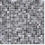 Керамическая мозаика Agrob Buchtal Kauri 12x12x6,5 мм, цвет rock grey-mix glossy фото в интернет-магазине basspa