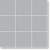 Керамическая мозаика Agrob Buchtal Plural 102x102x6,5 мм, цвет metropolitan-grey glazed