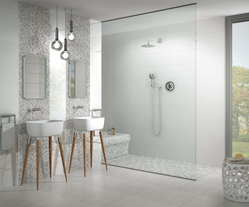Керамическая мозаика Agrob Buchtal Fresh 24x24x6,5 мм, цвет taupe-mix R10/B фото в интернет-магазине basspa