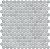 Керамическая мозаика Agrob Buchtal Loop 22,3x6,5 мм, цвет denim glossy