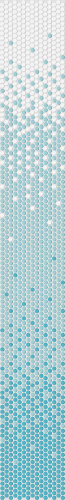 Декор Agrob Buchtal Loop Colour gradient 22,3x6,5 мм, цвет ocean glossy фото в интернет-магазине basspa