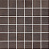 Керамическая мозаика Jasba Senja Pure Secura 50x50x6,5 мм, цвет wenge