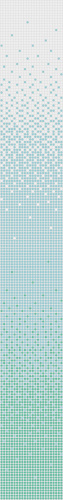 Декор Agrob Buchtal Loop Colour gradient 12x6,5 мм, цвет ocean glossy фото в интернет-магазине basspa