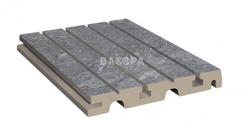 Решетка перелива Exagres Imperial Ceniza  245х245х30 мм R11/C фото в интернет-магазине Basspa