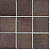 Керамическая мозаика Jasba Senja Pure 102x102x6,5 мм, цвет wenge