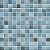 Керамическая мозаика Agrob Buchtal Fresh 24x24x6,5 мм, цвет denim blue-mix