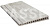 Рукохват Exagres Imperial  Arian  665x280x17-30мм, R11/C