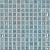 Керамическая мозаика Jasba Amano 24x24x6,5 мм, цвет blue soie brillant