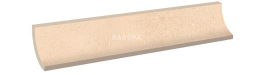 Плинтус радиальный Exagres ESSENZA 521 Sabbia  665х77 мм R9 фото в интернет-магазине Basspa
