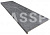 Монолитная ступень Exagres Imperial Ceniza кантиковая  1200*330, R11/C