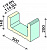 Лоток 1/2 Interbau 119x300x200/140, арт. 5305