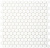 Керамическая мозаика Agrob Buchtal Loop 22,3x6,5 мм, цвет arctic white glossy