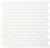 Керамическая мозаика Agrob Buchtal Loop 22,3x6,5 мм, цвет arctic white glossy фото в интернет-магазине basspa