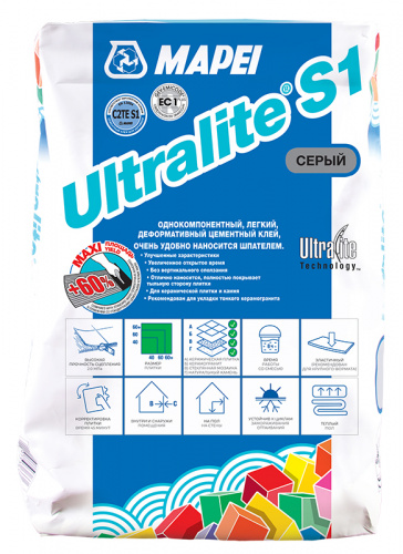 Клей ULTRALITE S1 (белый) мешок 15 кг фото в интернет-магазине Basspa