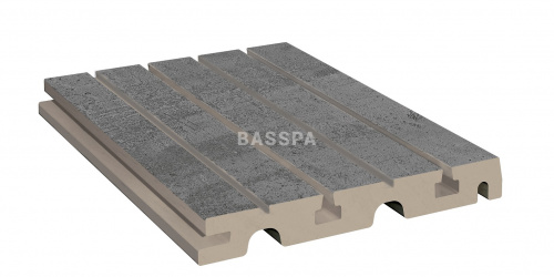Решетка перелива Exagres Opera Iron 245х245х30 мм R12/C фото в интернет-магазине Basspa