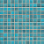 Керамическая мозаика Agrob Buchtal Fresh 24x24x6,5 мм, цвет pacific blue-mix R10/B