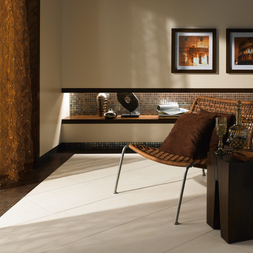 Керамическая мозаика Jasba Senja Pure 24x24x6,5 мм, цвет wenge фото в интернет-магазине basspa