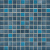 Керамическая мозаика Agrob Buchtal Fresh 24x24x6,5 мм, цвет midnight blue-mix R10/B фото в интернет-магазине basspa