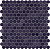 Керамическая мозаика Agrob Buchtal Loop 22,3x6,5 мм, цвет dark violet glossy