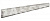 Планка радиальная KERASTEP MARBLE 431 Arian 330х30 мм r30 R9