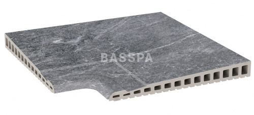 Рукохват угол KERASTEP MARBLE 446 Ceniza  330х330х17-30 мм R11/C фото в интернет-магазине Basspa