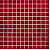 Керамическая мозаика Jasba Lavita 24x24x6,5 мм, цвет cherry-red matt-glossy