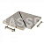 Решетка угол ( из 2-х частей) KERASTEP STONE 558 Pearl  300х300х30, R12/C