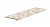Монолитная ступень KERASTEP STONE 548 Sand кантиковая 1200*330, R12/C