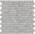 Керамическая мозаика Agrob Buchtal Loop 22,3x6,5 мм, цвет light diamond grey glossy фото в интернет-магазине basspa